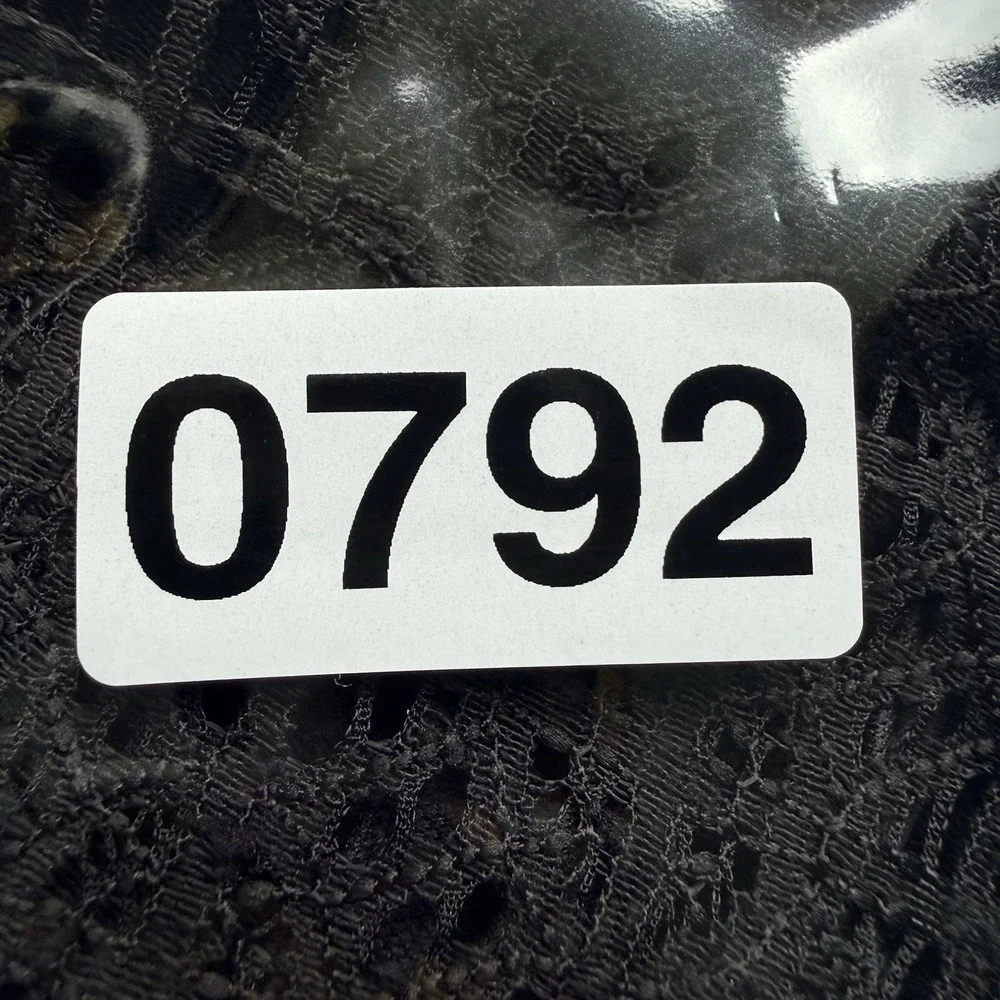 NWT Crochet Lace Blouse 1X Black Sheer Boho Festival Bell Sleeve Top Stretch - Picture 13 of 13